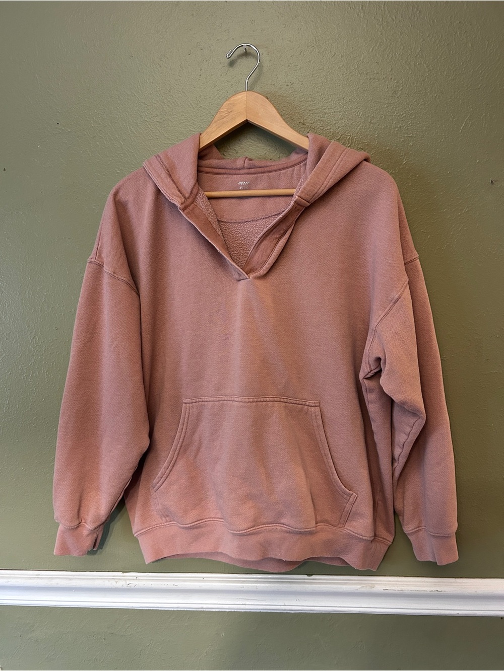 Aerie oversized Hoodie - Dusty Rose XS